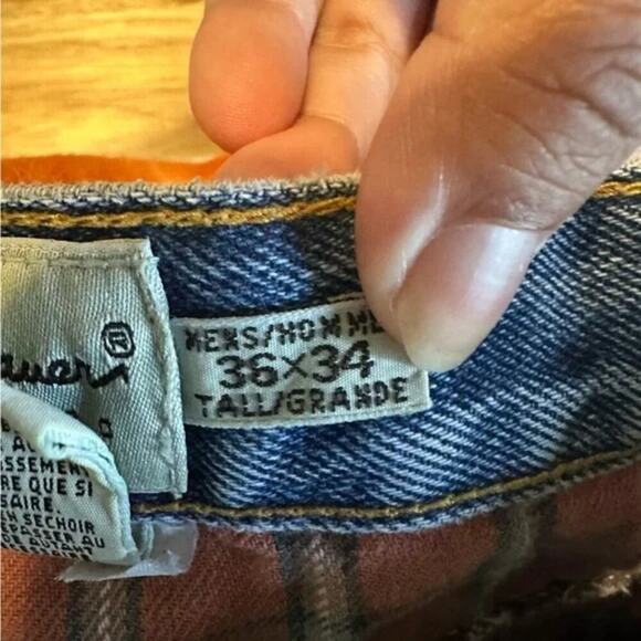 Eddie Bauer Vintage Distressed Jeans – Men’s 36x34 - Picture 11 of 13